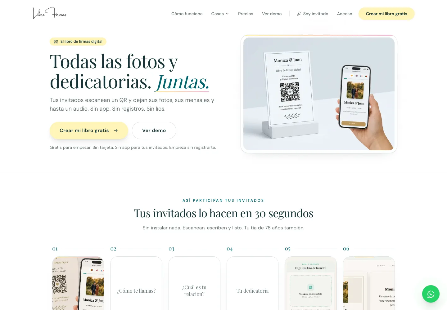Portada de librofirmas.es