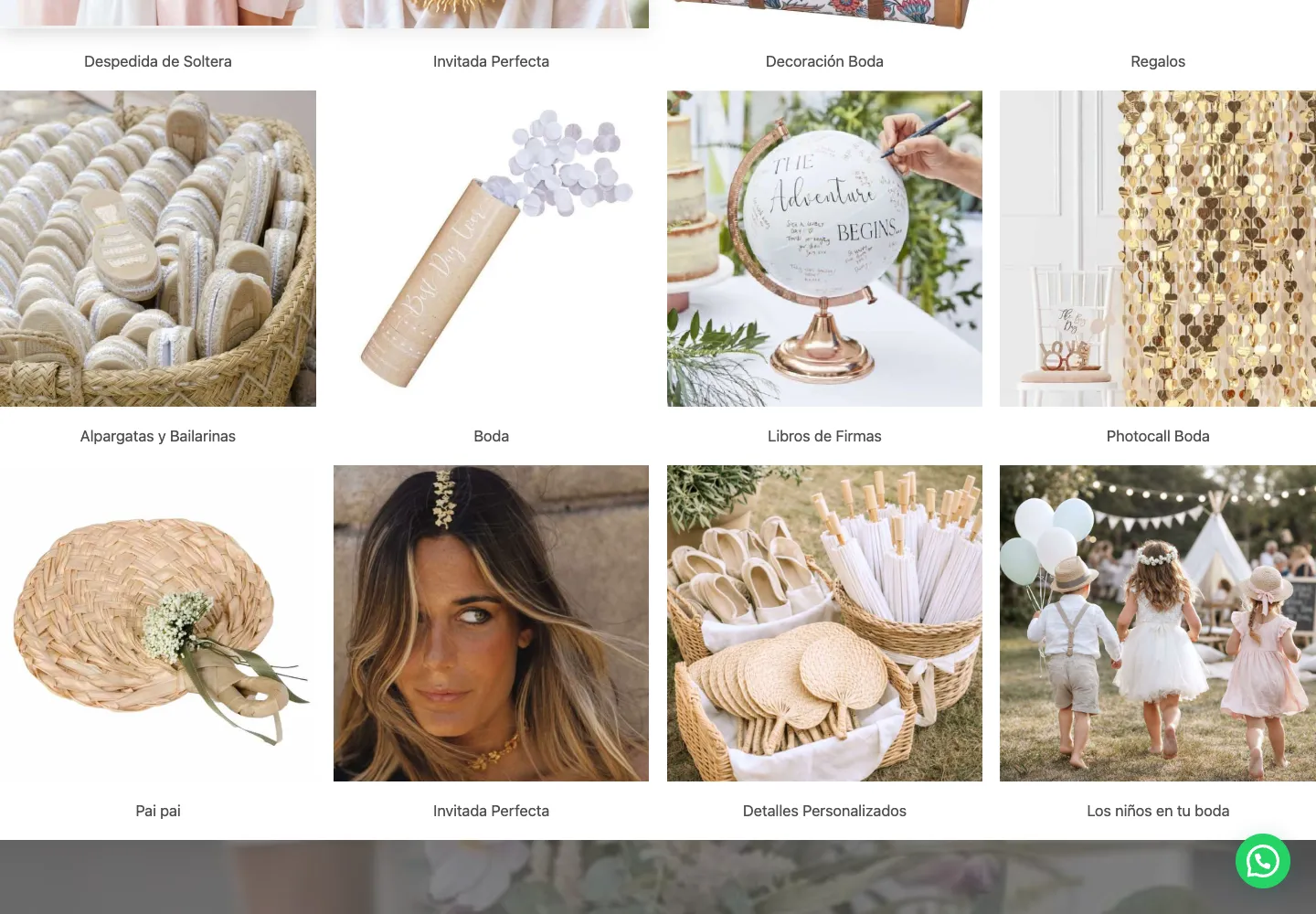 Catálogo de sweetdreammoment.com